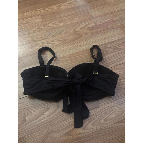 Black Bikini Top Size 36C/38C - Picture 3 of 5